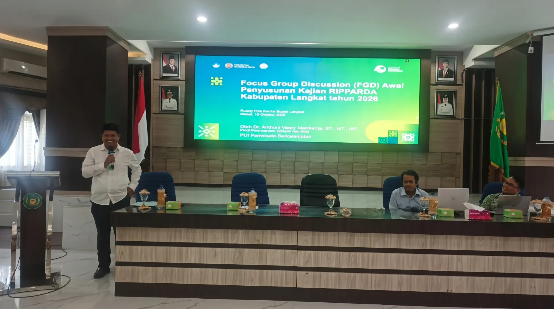 Pakar Tata Ruang FT USU Dorong Transformasi Ekowisata Regeneratif dalam FGD Awal RIPPARDA Kabupaten Langkat 2026–2045